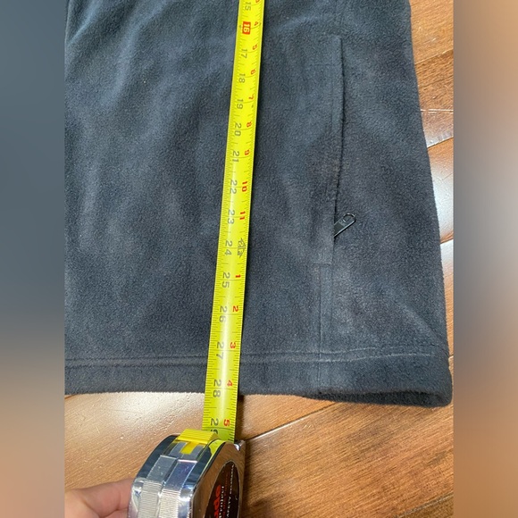 Columbia Mens Dark Grey Fleece Vest 2X - Picture 4 of 10